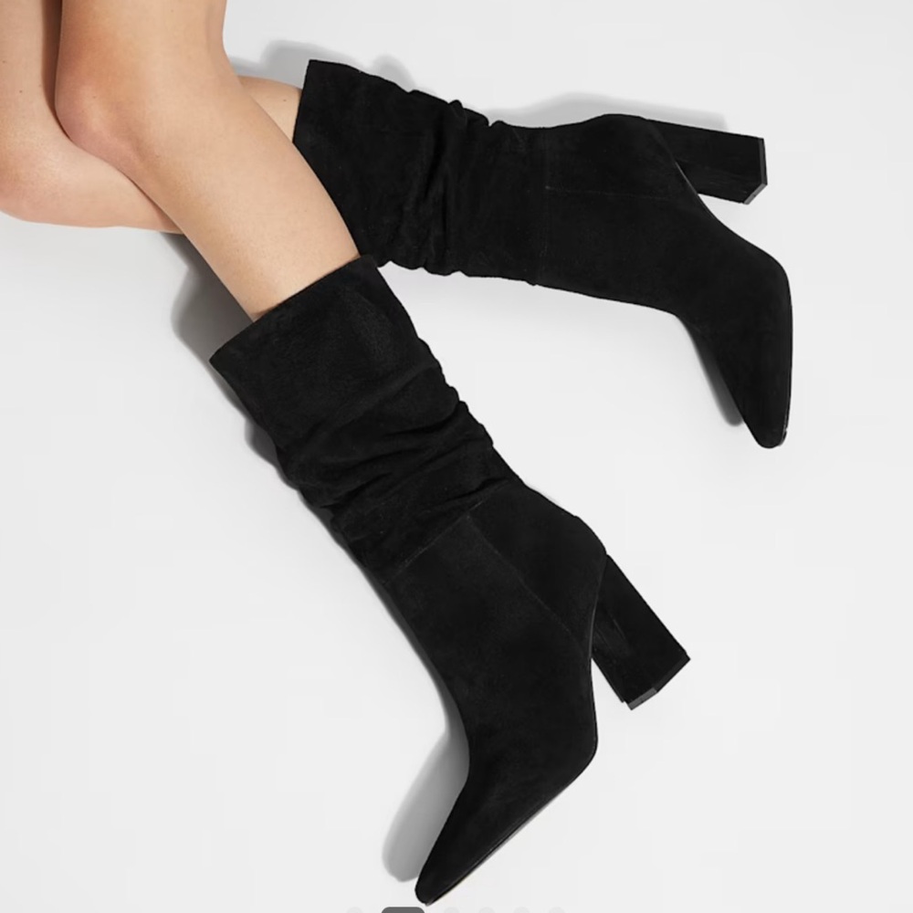 Guess Yeppy Suede Slouch Boots NEW!